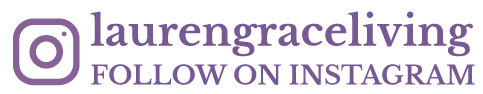 Lauren Grace Living Instagram